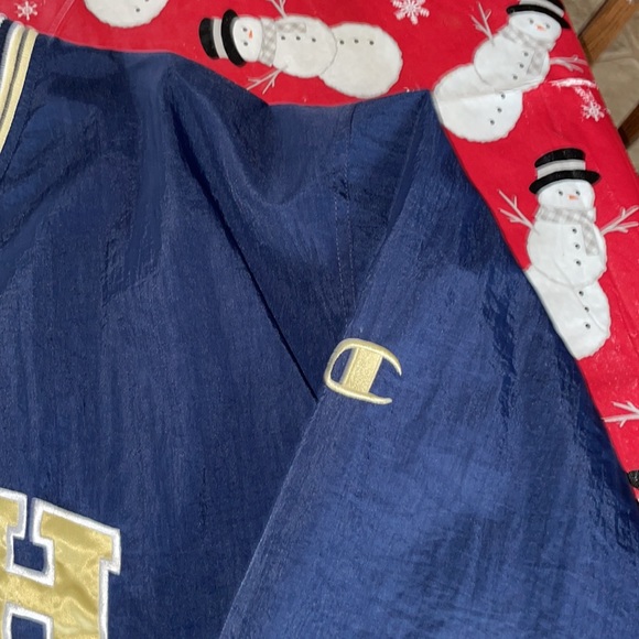 Vintage Notre Dame windbreaker crewneck - Picture 3 of 10